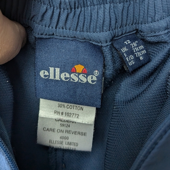 ELLESSE Women Outdoor Pants Size 8 Navy Blue Color In GREAT Used Condition - Picture 5 of 12